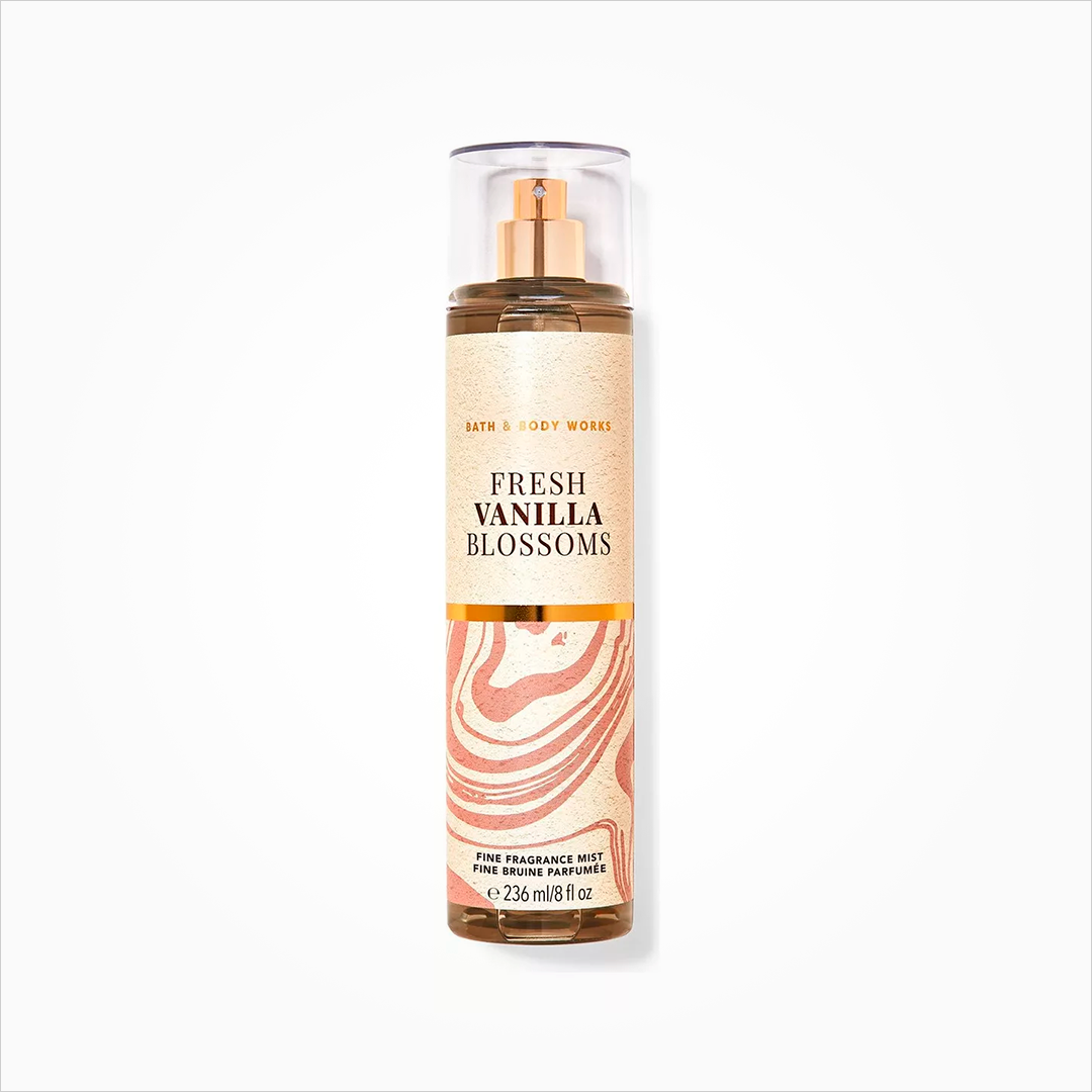 Fresh Vanilla Blossoms Bath & Body Works - 236ml Body Mist