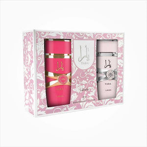 Set Yara y Yara Candy Lattafa - EDP 100ml + EDP 100ml Dama