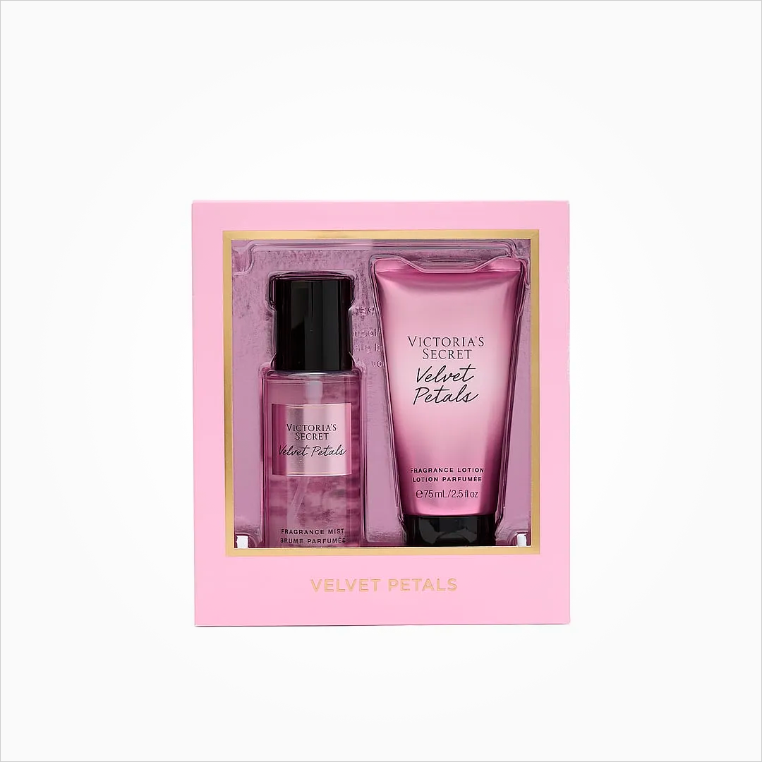 Set Velvet Petals Victoria's Secret - 75ml Mist y Crema