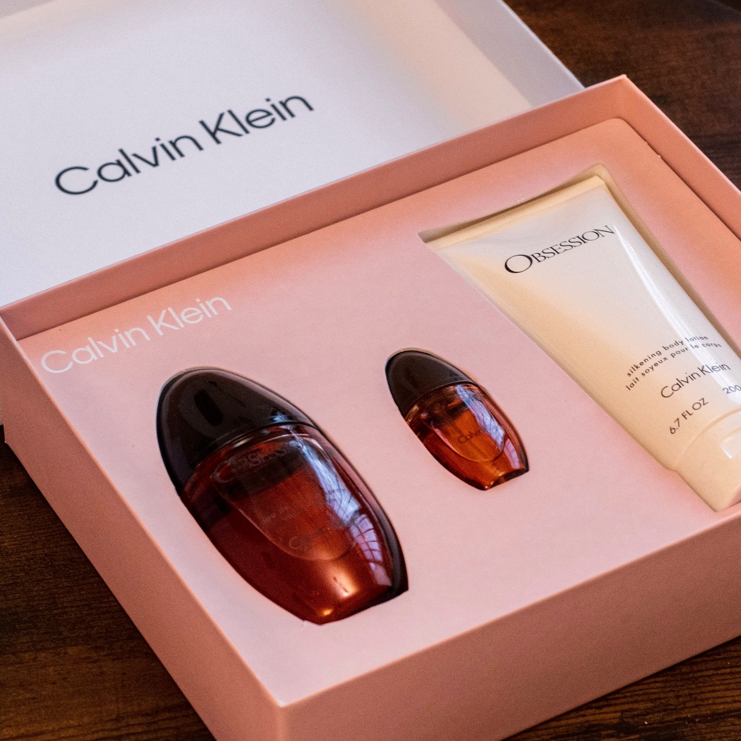 Set Obsession Calvin Klein - EDP 100ml, 15ml, 200ml Dama
