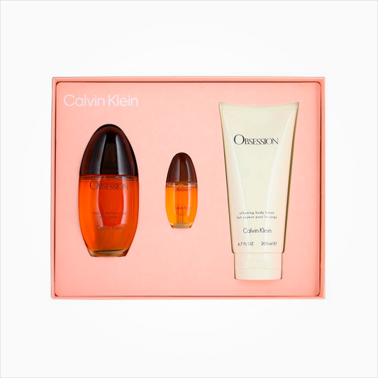 Set Obsession Calvin Klein - EDP 100ml, 15ml, 200ml Dama