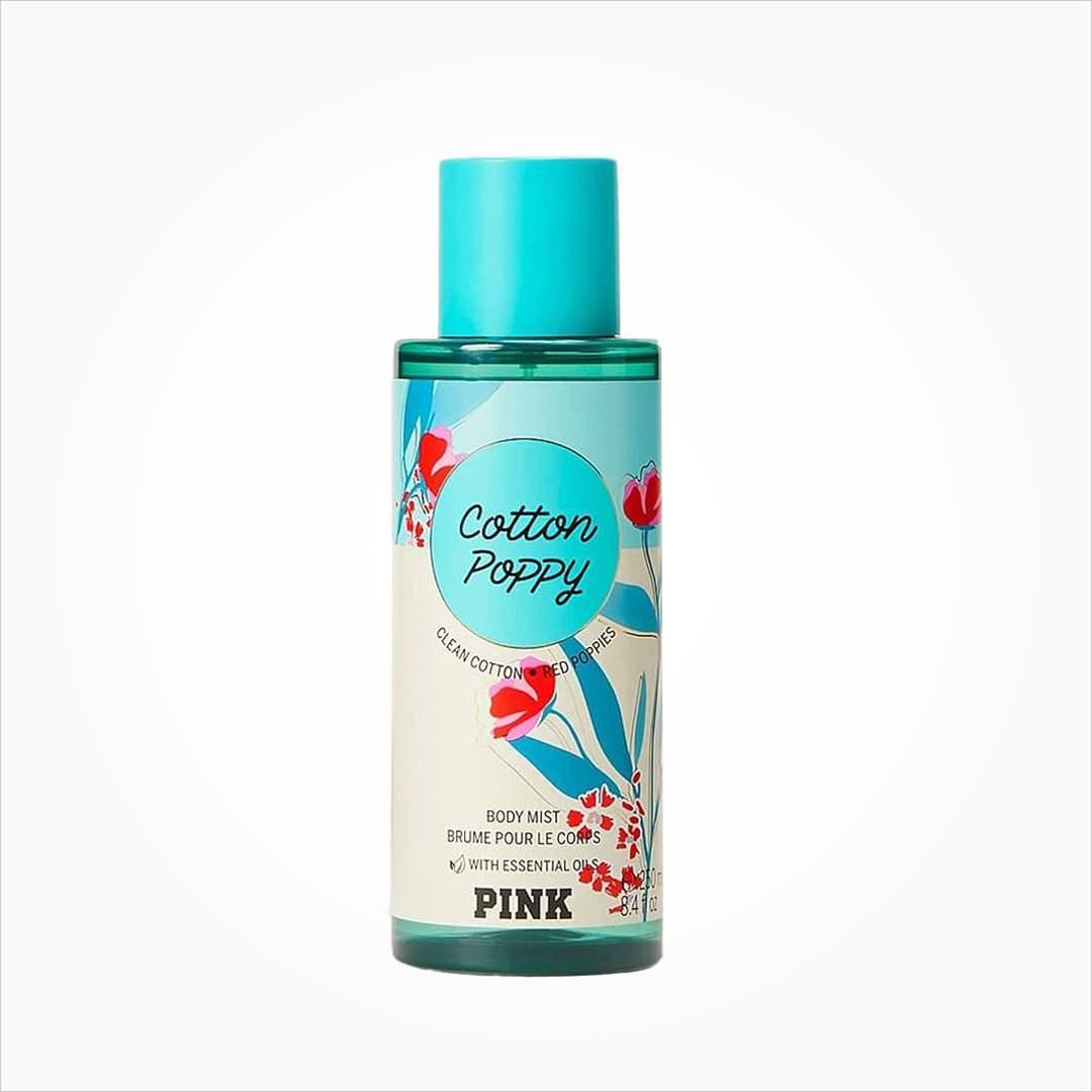 PINK Cotton Poppy - 250ml Body Mist